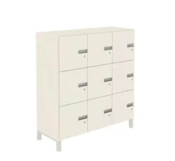Contenitore 9 antine singole CM 120X45X129H - latte e tortora - USATO