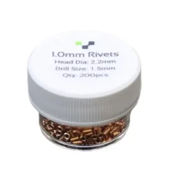 Copper Rivets 1.0mm - 200 Pack