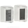 COPPIA DI CASSE AMPLIFICATE DA PARETE 70W WHITE