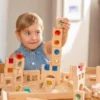 Costruzioni in legno e traslucidi - Set da 82