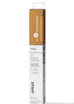 Cricut Premium vinile Permanent 30x122cm - Textured Metallic Gold