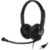 Cuffie con microfono EDU-255 on-ear stereo USB