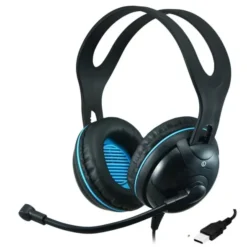 Cuffie con microfono EDU-455 over-ear stereo USB