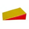 Cuscino a cuneo rivestito in PVC 35x35x10cm.