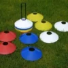 Delimitatori di spazio colorato con birillo - conf. 48 pz