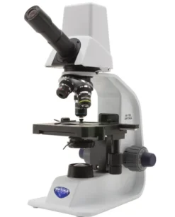 Digital monocular microscope, 400x, integrated 1.3 MP camera