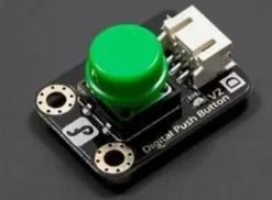 DIGITAL PUSH BUTTON - GREEN