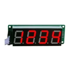 Display 7 segmenti a 4 cifre - rosso
