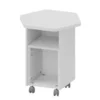 EsaTavolo - Torre centrale telescopica - LATTE - 61X54X59-76H cm