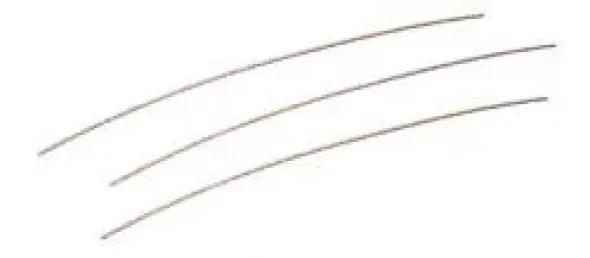 Filo inox per anse, 0,5x100 mm