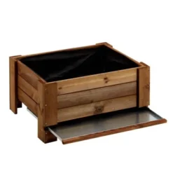 Fioriera a terra in legno 81x64x40h cm