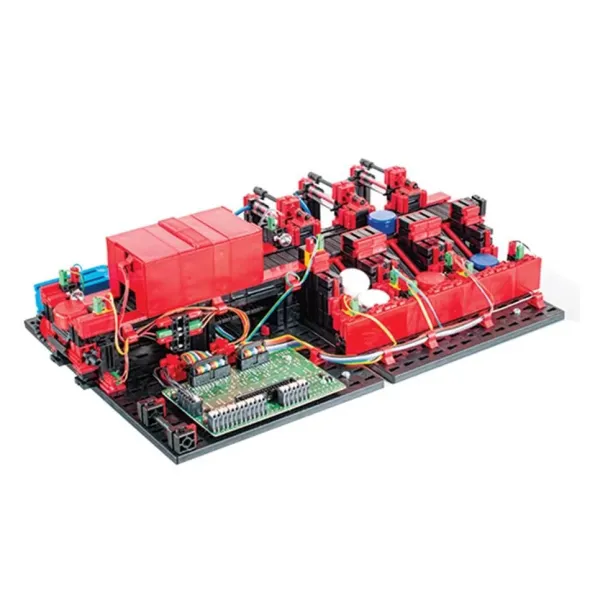 fischertechnik education - Linea produttiva di scelta ed identificazione prodotti 24v