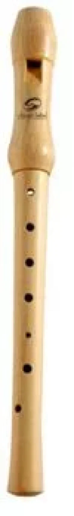Flauto soprano tedesco in legno acero foro singolo
