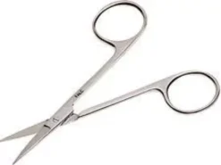 Forbice-punte e lame sottili corte ricurve 120 mm