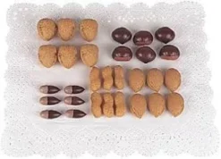 Gli alimenti: La frutta secca- 30 pezzi