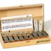 Glockenspiel diatonico soprano con scatola 9+3 note