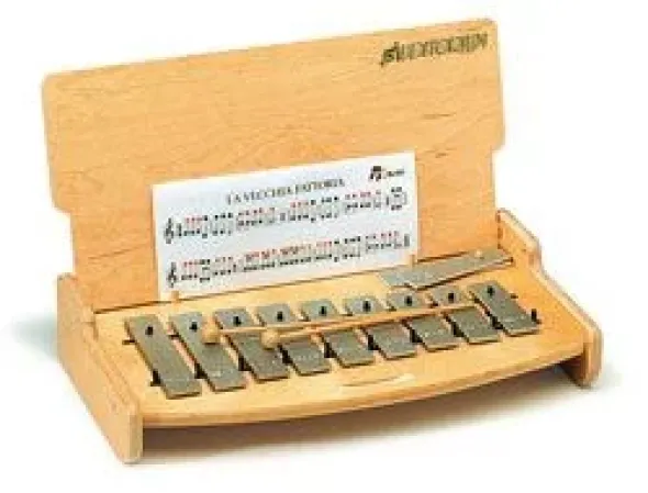 Glockenspiel diatonico soprano richiudibile 9+3 note