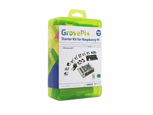 GrovePi+ Starter Kit for Raspberry Pi A+, B, B+ / 2, 3, 4