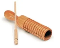 Guiro grande con battente