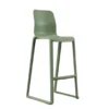 Hatton one piece high chair - Moss Green h76cm