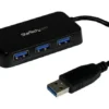 Hub Mini USB 3.0 SuperSpeed a 4 porte portatile