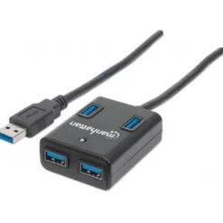 Hub USB 3.0 - 4 Porte - Nero