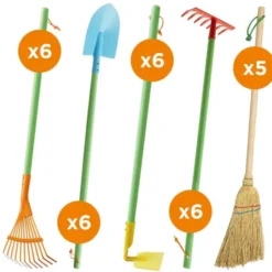 Kit attrezzi bimbo manico lungo