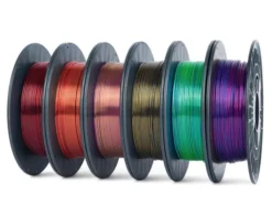KIT 6 Bobine di filamento SILK DUAL Color 1.75mm - usato