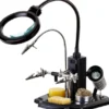 Kit per Saldatura con Lampada LED e lente ingrandimento