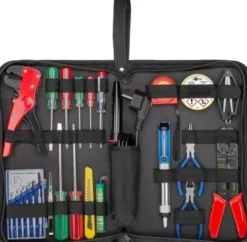 Kit Valigetta di 20 Attrezzi con Set di Saldatura in Pratica Custodia