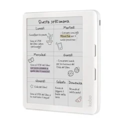 Kobo Libra Colour v. White - Lettore eBook Reader a colori 7"