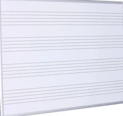 LAVAGNA BIANCA PENTAGRAMMATA - 150x100 CM