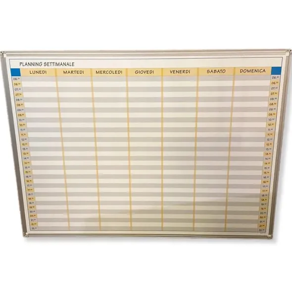 LAVAGNA MAGNETICA PLANNING SETTIMANALE 120x60