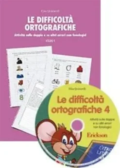 Le difficoltà ortografiche 4 (KIT: Libro + CD-ROM)