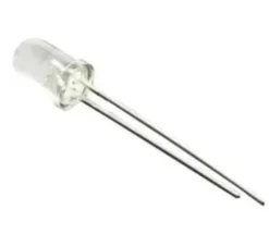 LED, ROUND, 5MM, COOL WHITE, 35CD