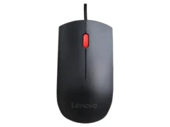 Lenovo Essential - Mouse ottico - 3 pulsanti - cablato USB