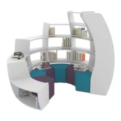 Libreria a spirale BookHive - Senso antiorario