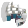 Libreria a spirale BookHive - Senso orario