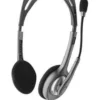 Logitech Stereo H111 - Cuffie con microfono - on-ear (jack singolo)