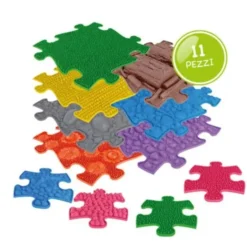 Mattonelle sensoriali - set 11 mattonelle puzzle
