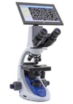 Microscopio biologico digitale Binoculare con tablet