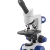 Microscopio monoculare biologico 400x con batterie ricaricabili