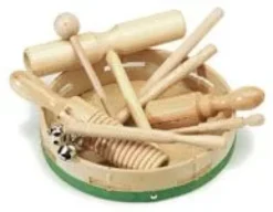 Mini set strumenti a percussione confezione lusso