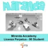 Miranda Academy - Licenza perpetua per 90 studenti