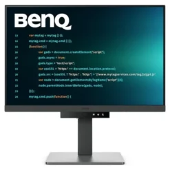 Monitor BenQ RD240Q 24,1" WQXGA 16:10 per programmatori HDMI/DP/USB-C/DOCK Multimediale