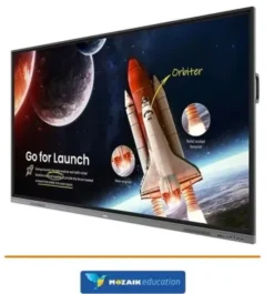 Monitor interattivo Benq RE7504 75" 4k Ultra-HD Android 14+Google EDLA con WiFi e Mozaik