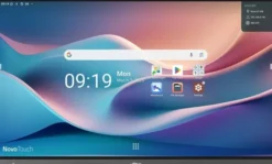 Monitor Interattivo NovoTouch BK753i 4k Ultra-HD Android 14 (Google EDLA)