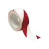 Nastro adesivo segnaletico bianco rosso mm50 x m33