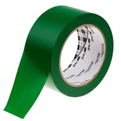Nastro segna corsie Gomma Verde 3M Vinile, 50mm x 33m, spessore 0.13mm 764