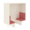 NICCHIA CON CUSCINI CM 160X60X168H - LATTE cuscini ROSSI